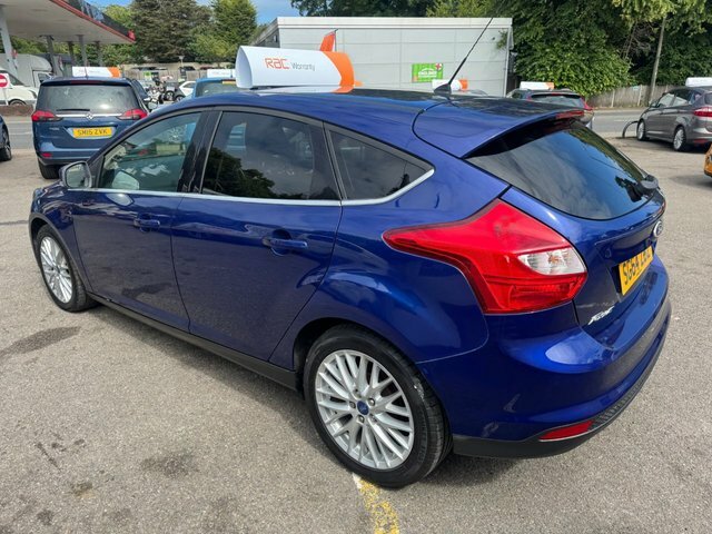 Ford Focus 2014 1.6 Tdci Zetec Hatchback Eu Blue #4