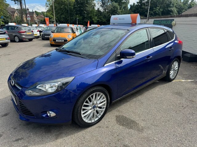Ford Focus 2014 1.6 Tdci Zetec Hatchback Eu Blue #3