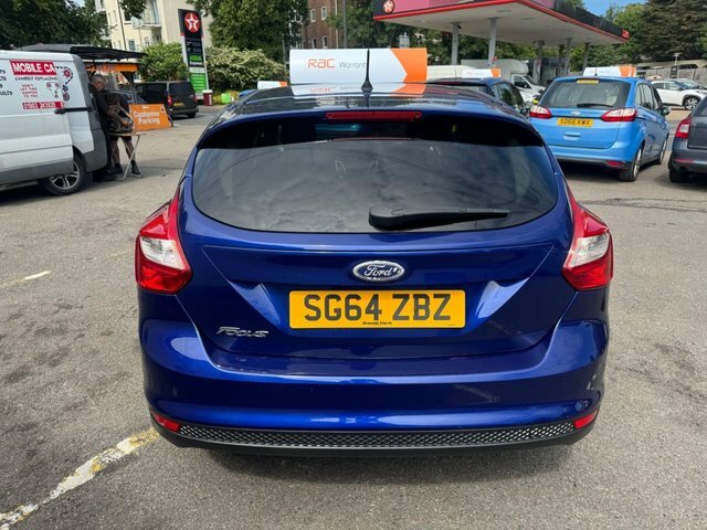 Ford Focus 2014 1.6 Tdci Zetec Hatchback Eu Blue #5