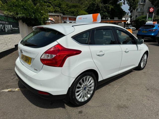 Ford Focus 2013 1.6 Tdci Titanium X Hatchback Manu LM13DRV White #6