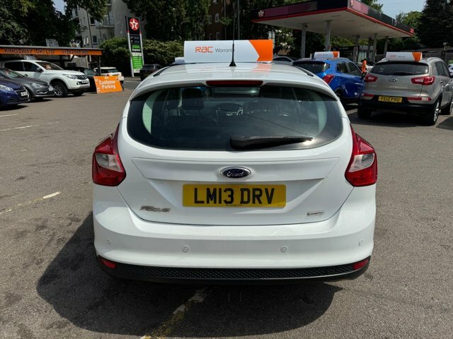 Ford Focus 2013 1.6 Tdci Titanium X Hatchback Manu LM13DRV White #5