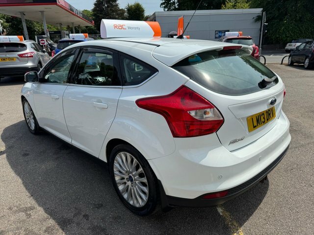 Ford Focus 2013 1.6 Tdci Titanium X Hatchback Manu LM13DRV White #4