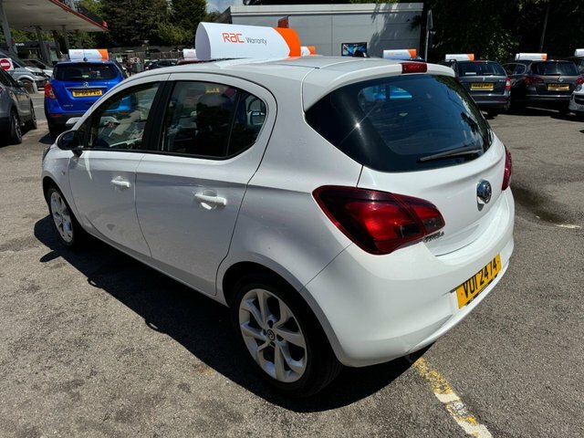 Vauxhall Corsa 2015 1.4I Ecoflex Excite Hatchback Manu VUI2474 White #4