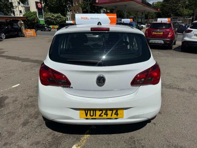 Vauxhall Corsa 2015 1.4I Ecoflex Excite Hatchback Manu VUI2474 White #5
