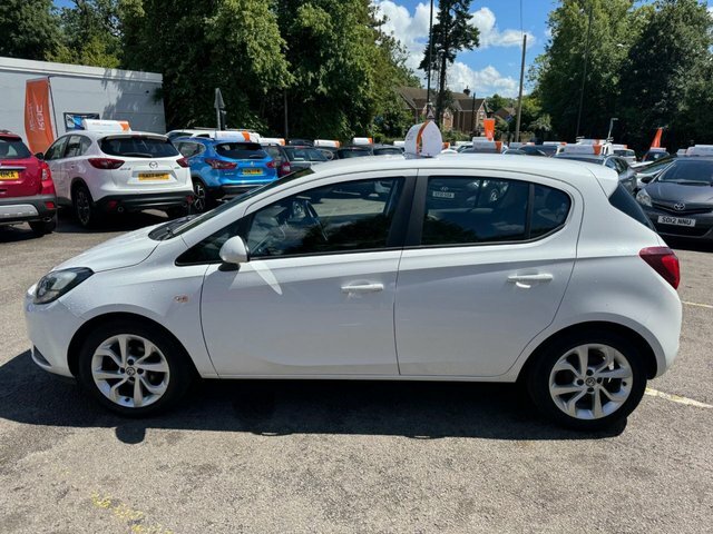 Vauxhall Corsa 2015 1.4I Ecoflex Excite Hatchback Manu VUI2474 White #6