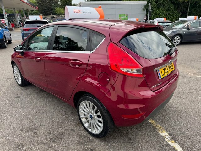 Ford Fiesta 2012 1.4 Titanium Hatchback Red #4