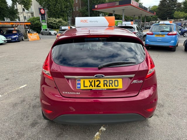Ford Fiesta 2012 1.4 Titanium Hatchback Red #5