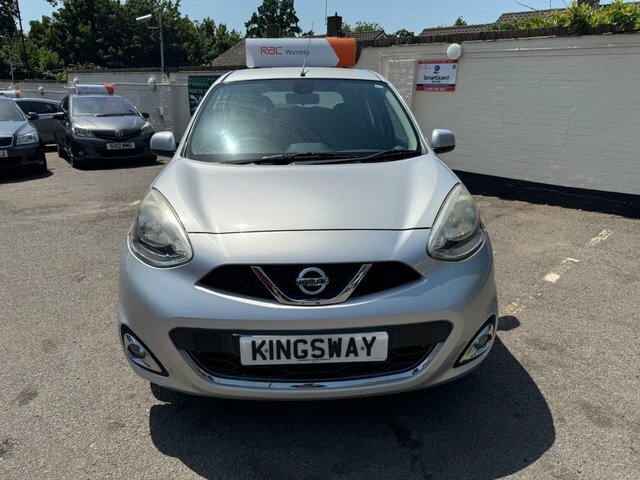 Nissan Micra 2016 1.2 Acenta Hatchback Euro 6 Silver #2