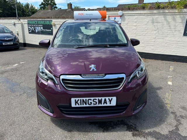 Peugeot 108 2017 1.0 Active Hatchback Euro 6 Purple #2