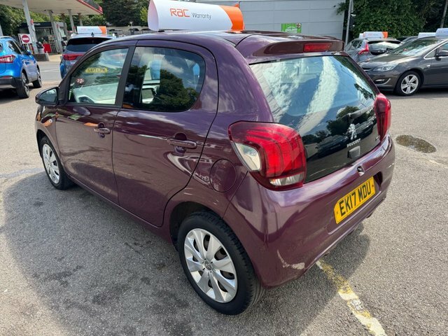 Peugeot 108 2017 1.0 Active Hatchback Euro 6 Purple #4