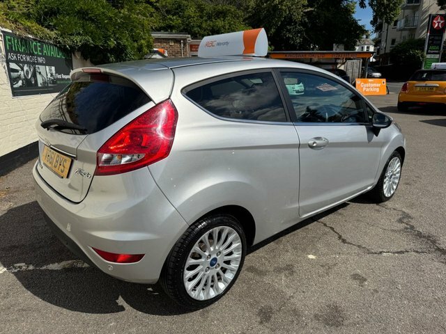 Ford Fiesta 2011 1.4 Titanium Hatchback VO61BYS Silver #6