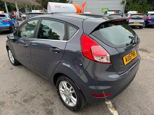 Ford Fiesta 2015 1.5 Tdci Zetec Hatchback Eu AU15PNV Grey #4