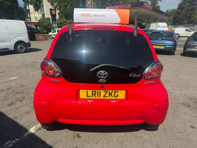 Toyota Aygo 2011 1.0 Vvt-i Go Hatchback Euro Red #5