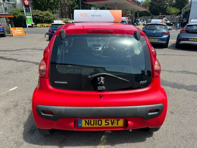 Peugeot 107 2010 1.0 12V Urban Hatchback Eur Red #5