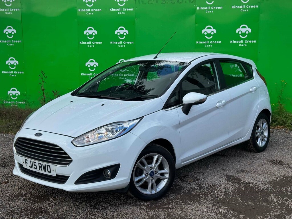 Ford Fiesta Zetec White #2
