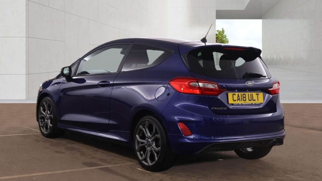 Ford Fiesta St-line T CA18ULT Blue #3