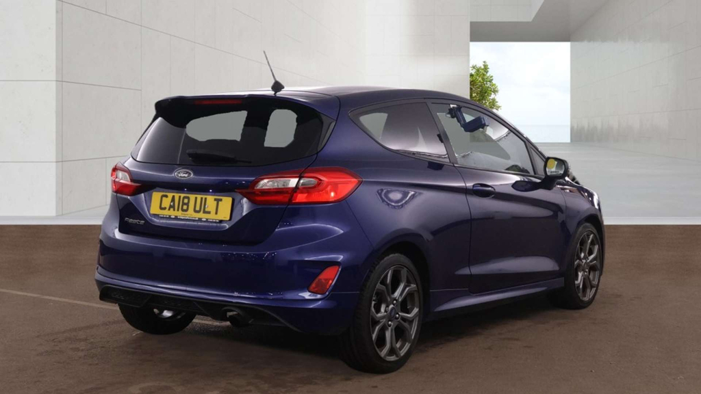 Ford Fiesta St-line T CA18ULT Blue #4