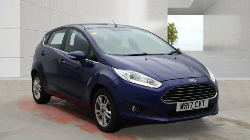 Ford Fiesta Zetec T WR17CVT Blue