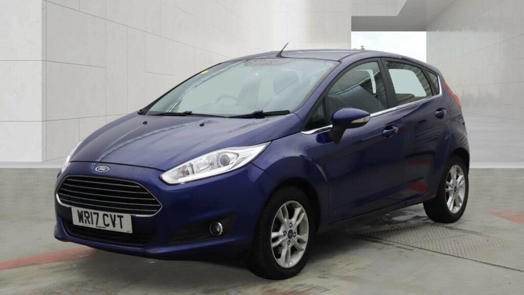 Ford Fiesta Zetec T WR17CVT Blue #2
