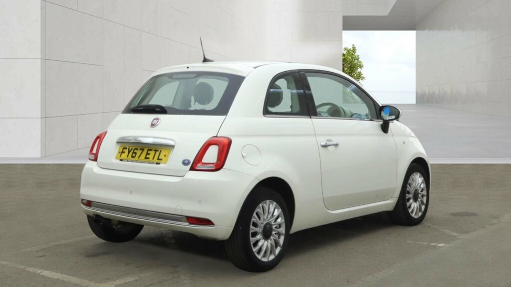 Fiat 500 Hatchback Green #3