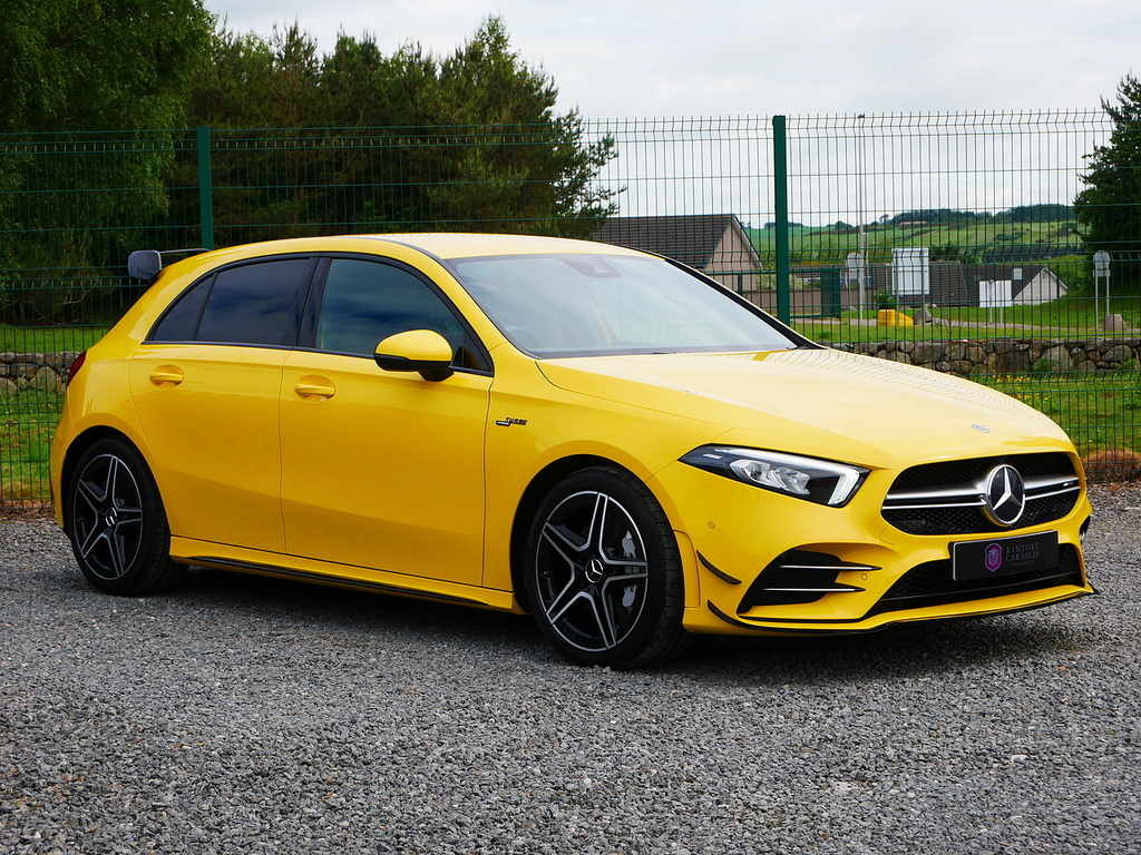 Mercedes-Benz A Class 2.0 A35 Amg Executive Spds U3356 U Yellow #2