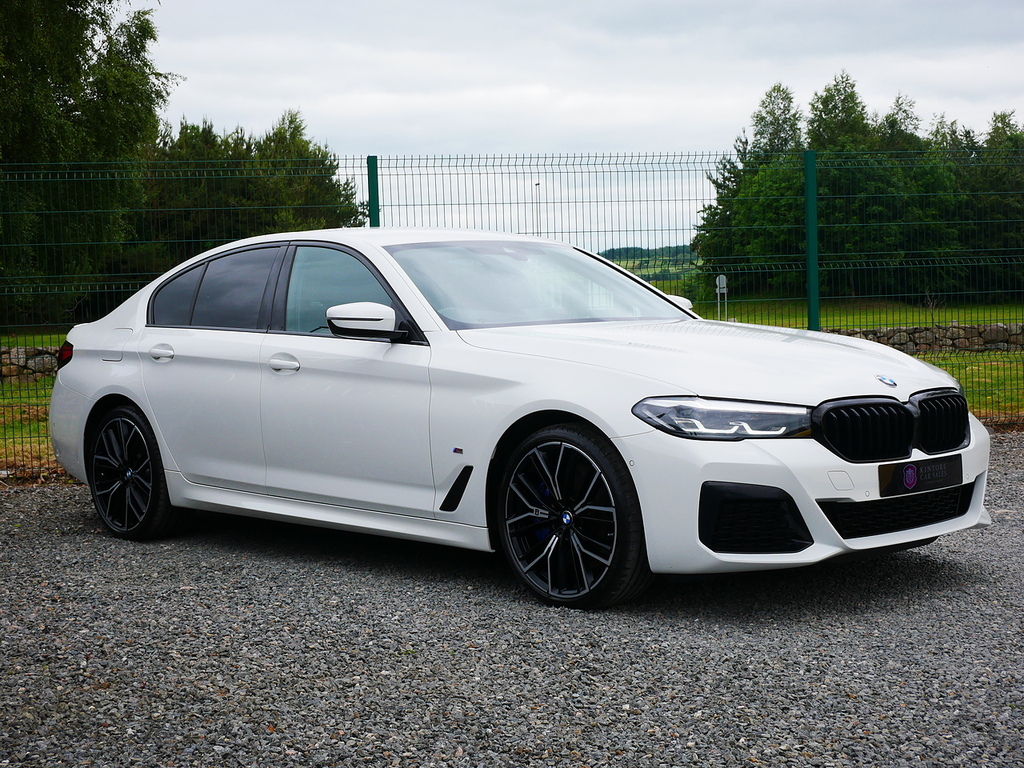 BMW 5 Series 3.0 530D Mht M Sport Steptronic Xdrive Euro 6 U33 White #2