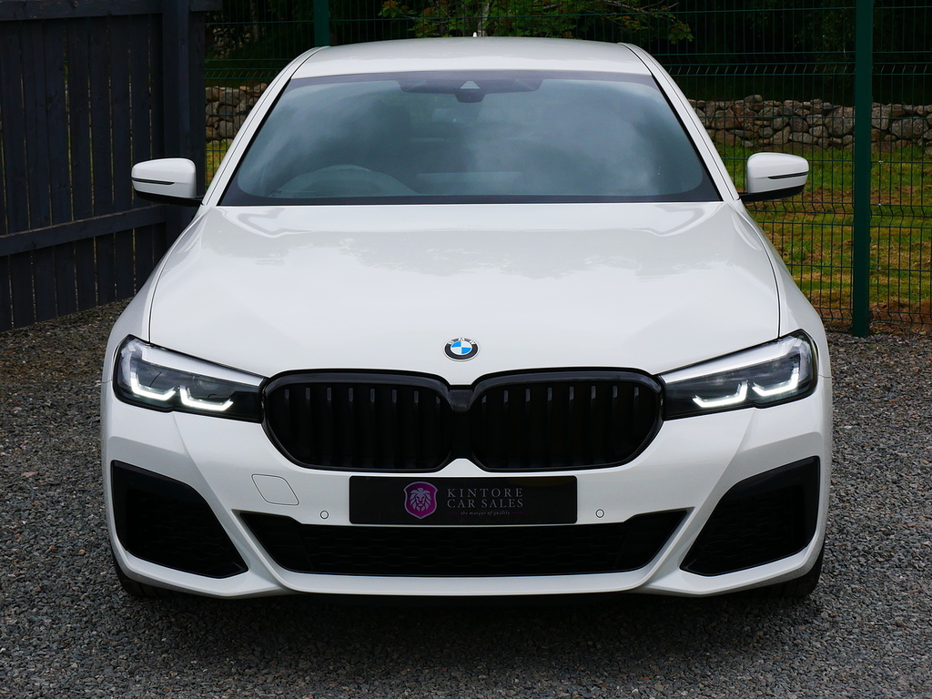 BMW 5 Series 3.0 530D Mht M Sport Steptronic Xdrive Euro 6 U33 White #3