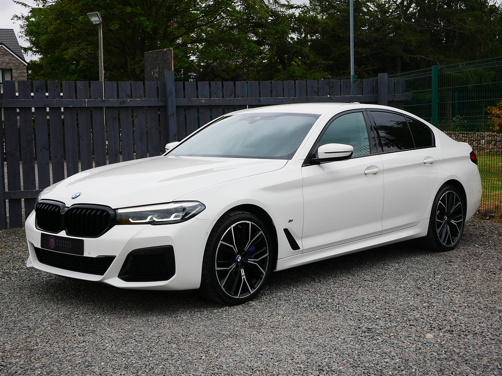 BMW 5 Series 3.0 530D Mht M Sport Steptronic Xdrive Euro 6 U33 White #4