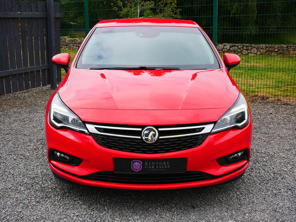 Vauxhall Astra 1.6I Turbo Sri Nav Hatchback U3348 Ul DU68OZO Red #3