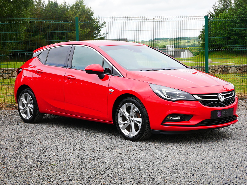 Vauxhall Astra 1.6I Turbo Sri Nav Hatchback U3348 Ul DU68OZO Red #2