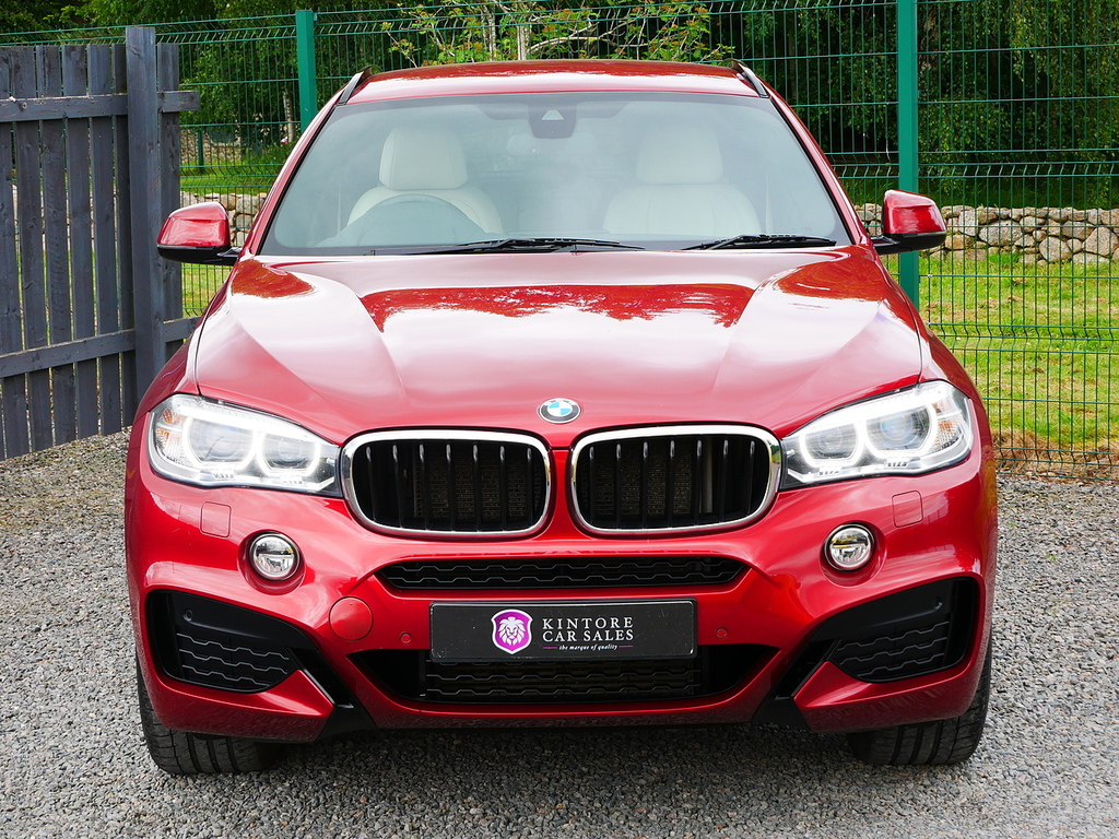 BMW X6 3.0 30D M Sport Xdrive Euro 6 U3346 Ulez Red #3