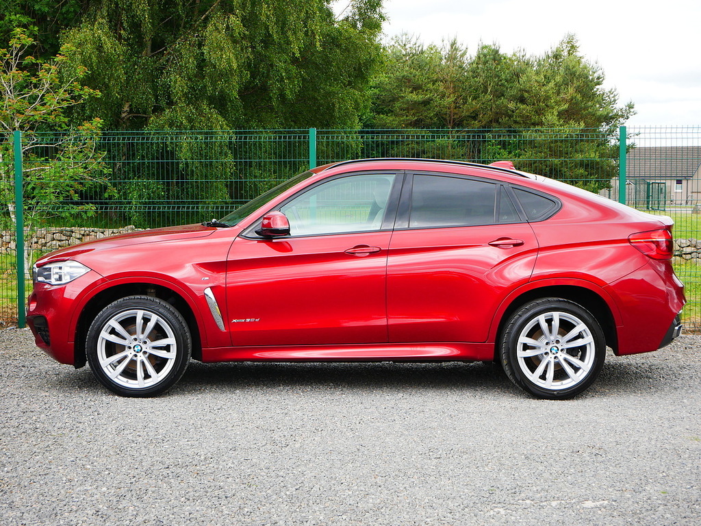 BMW X6 3.0 30D M Sport Xdrive Euro 6 U3346 Ulez Red #6