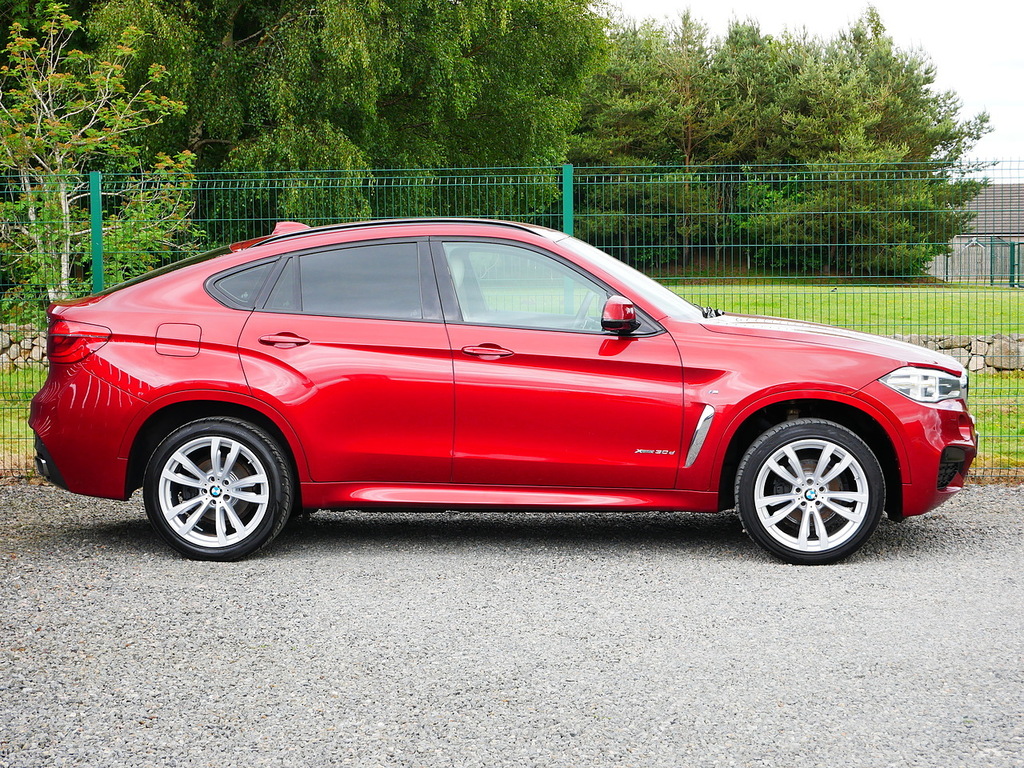 BMW X6 3.0 30D M Sport Xdrive Euro 6 U3346 Ulez Red #5