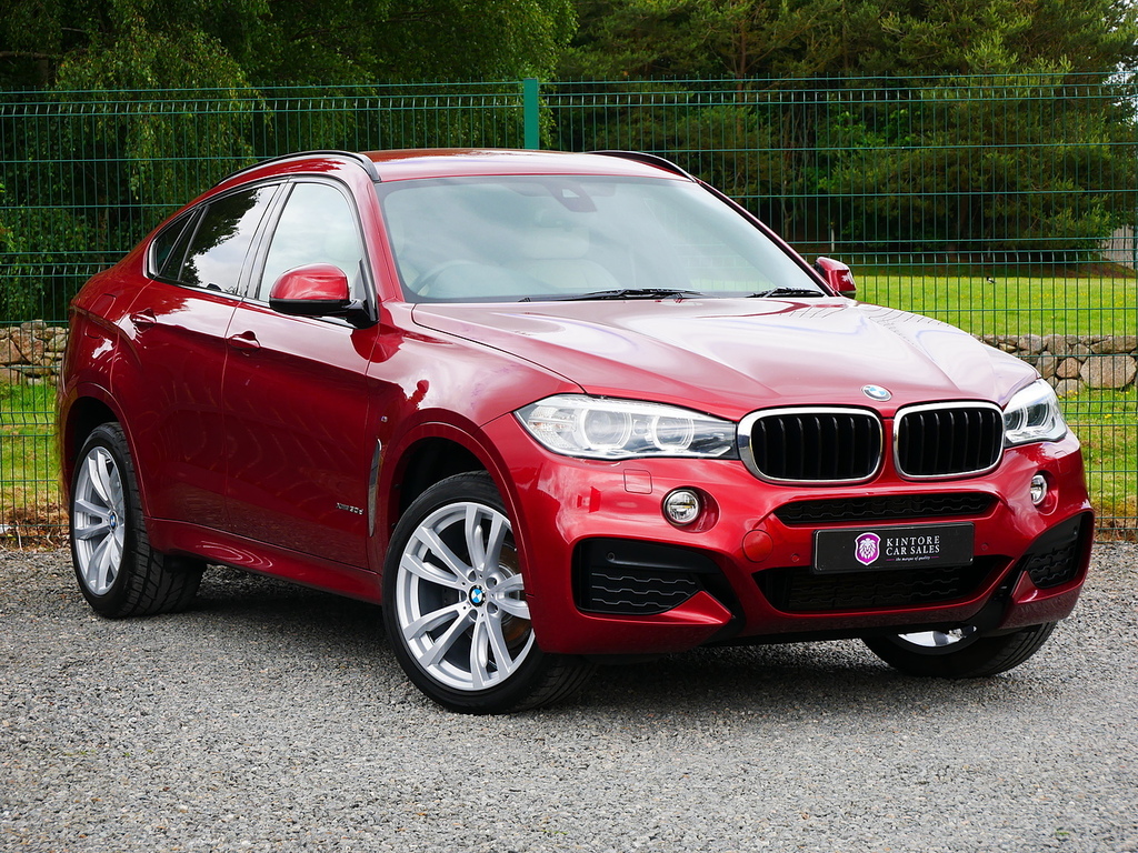 BMW X6 3.0 30D M Sport Xdrive Euro 6 U3346 Ulez Red