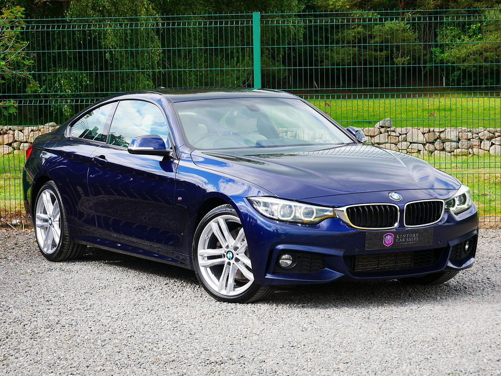 BMW 4 Series Gran Coupe 430D M Sport Coupe Xdrive Euro 6 U3363 Blue