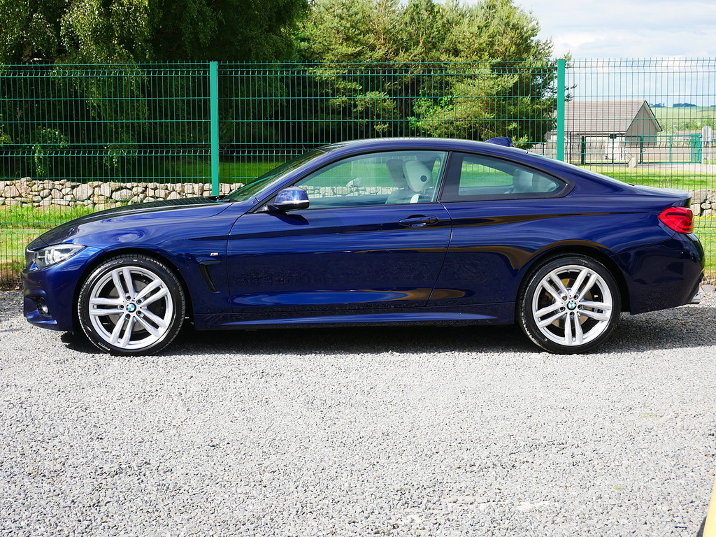 BMW 4 Series Gran Coupe 430D M Sport Coupe Xdrive Euro 6 U3363 Blue #6