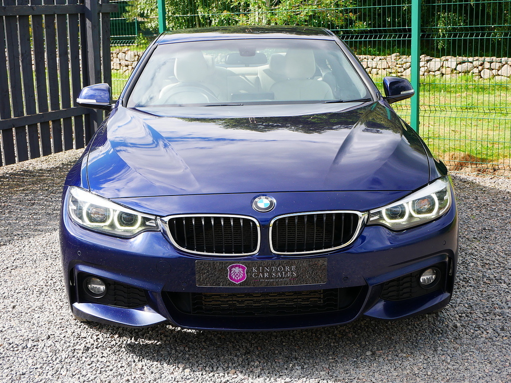 BMW 4 Series Gran Coupe 430D M Sport Coupe Xdrive Euro 6 U3363 Blue #3