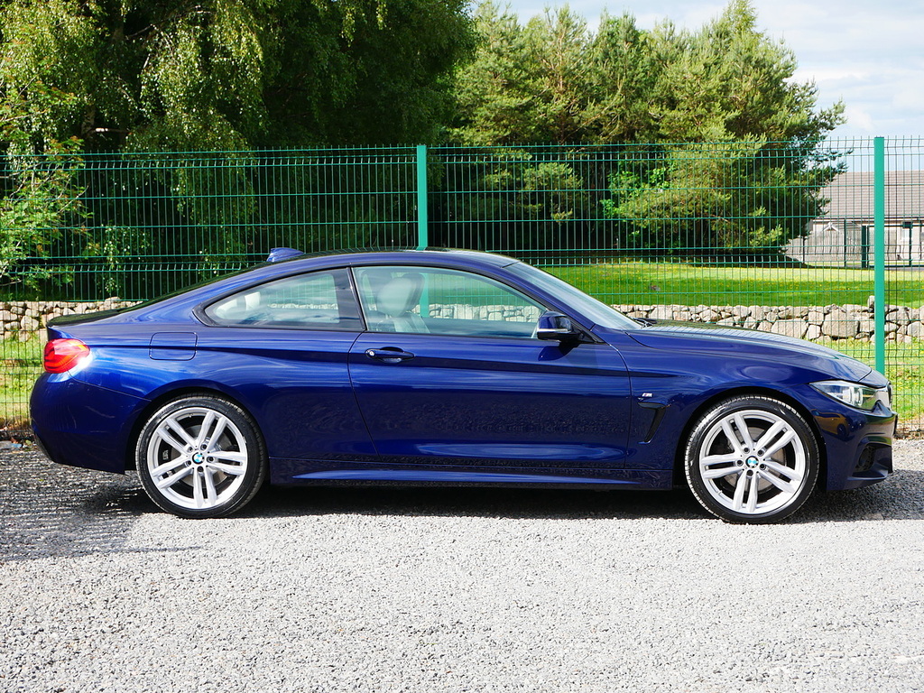 BMW 4 Series Gran Coupe 430D M Sport Coupe Xdrive Euro 6 U3363 Blue #5