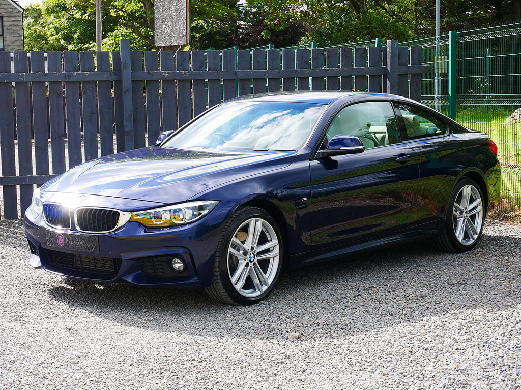 BMW 4 Series Gran Coupe 430D M Sport Coupe Xdrive Euro 6 U3363 Blue #4