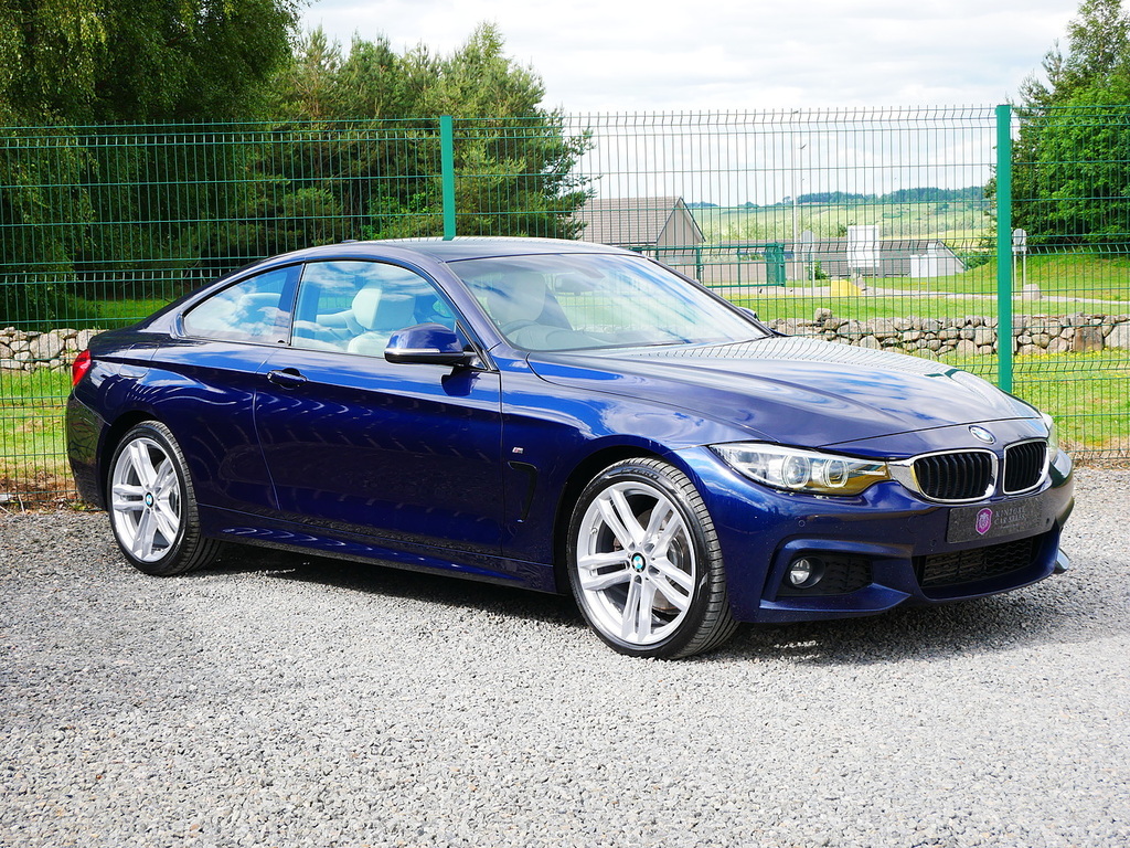 BMW 4 Series Gran Coupe 430D M Sport Coupe Xdrive Euro 6 U3363 Blue #2