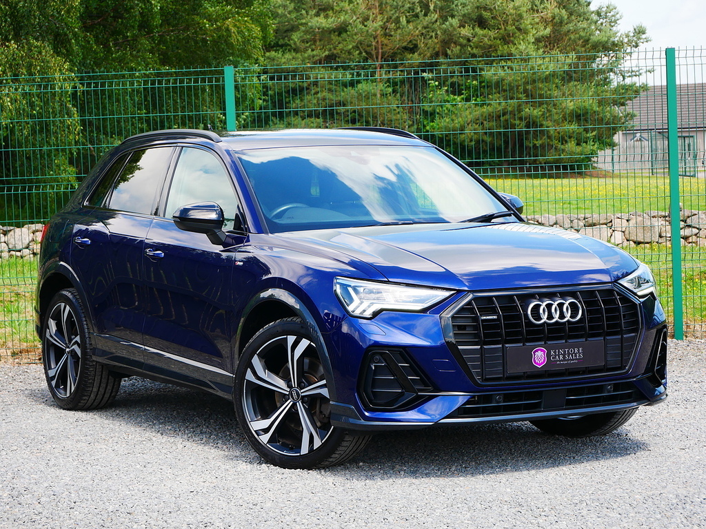 Audi Q3 2.0Tfsi 40 Edition 1 Quattro S-tronic U3367 Ulez Blue