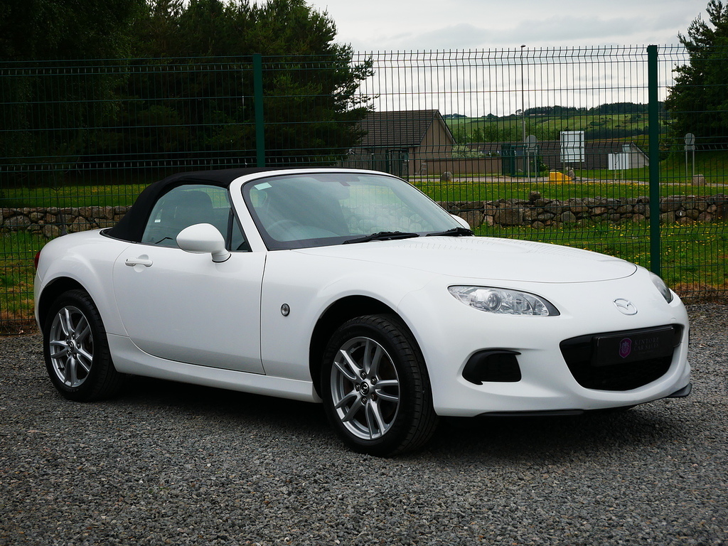 Mazda MX-5 1.8I Se Convertible U3372 Ulez White #2