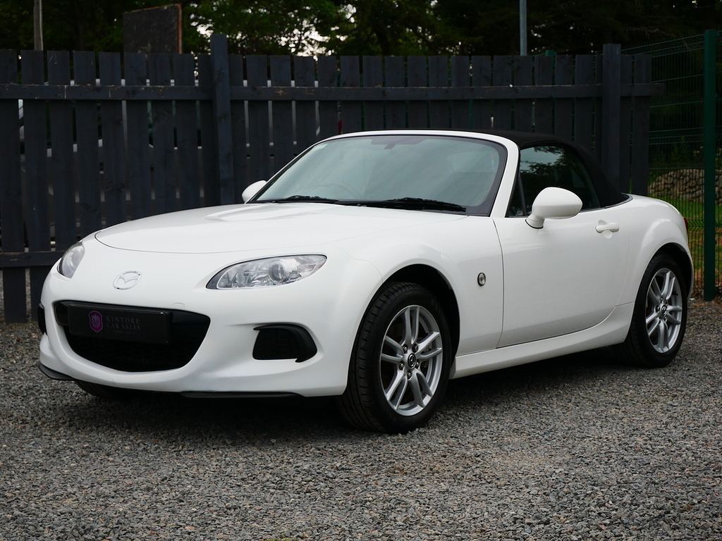 Mazda MX-5 1.8I Se Convertible U3372 Ulez White #4