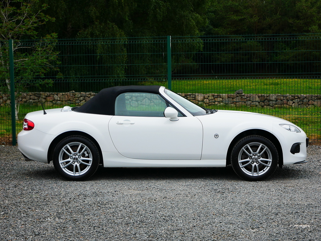 Mazda MX-5 1.8I Se Convertible U3372 Ulez White #5