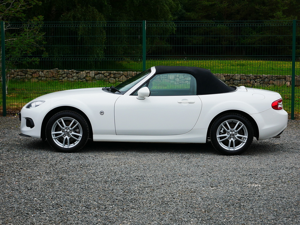 Mazda MX-5 1.8I Se Convertible U3372 Ulez White #6
