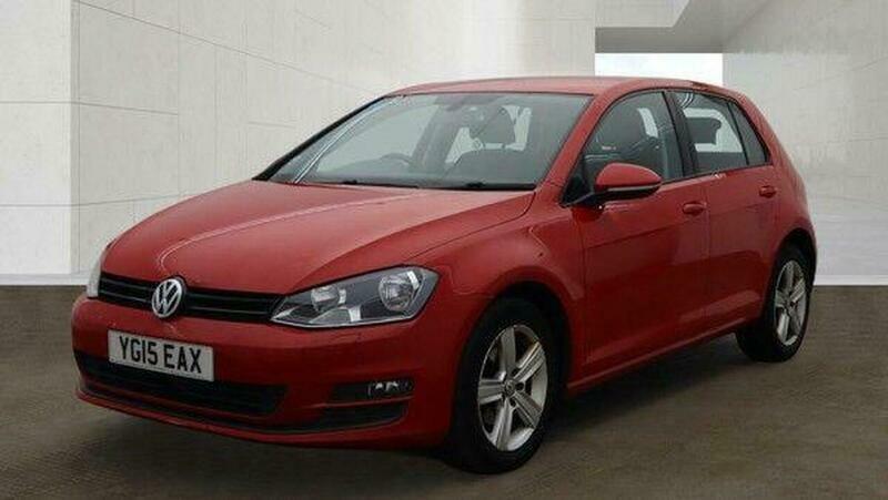Volkswagen Golf 1.6 Tdi Bluemotion Tech Red #2