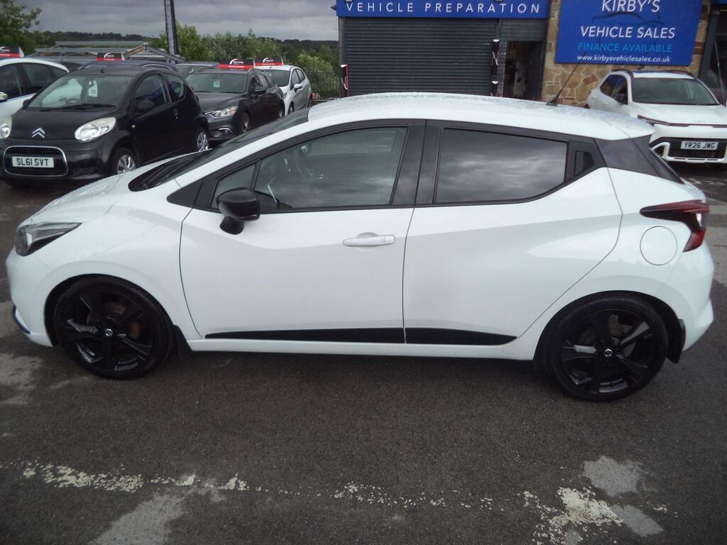 Nissan Micra 1.0 Dig-t N-sport Euro 6 S S White #4