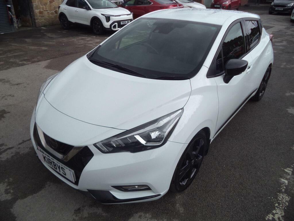Nissan Micra 1.0 Dig-t N-sport Euro 6 S S White #3