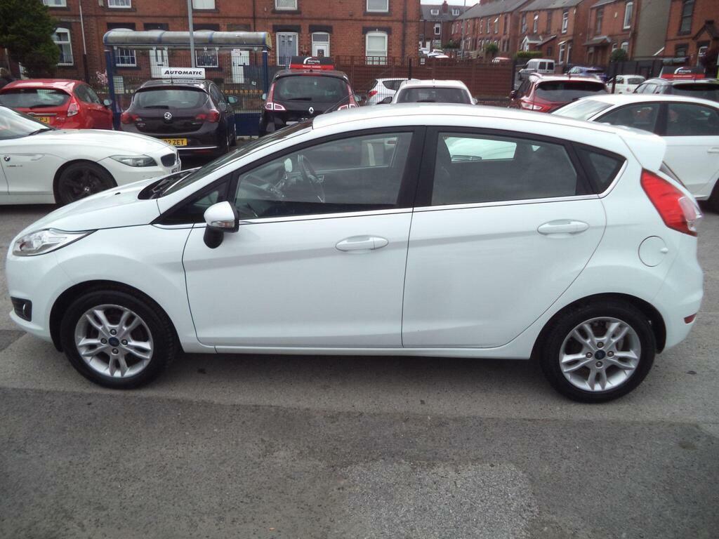 Ford Fiesta 1.0T Ecoboost Zetec Euro 6 S S White #4