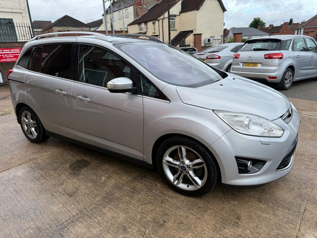 Ford Grand C-Max 1.6 Tdci Titanium X Euro 5 Silver #2